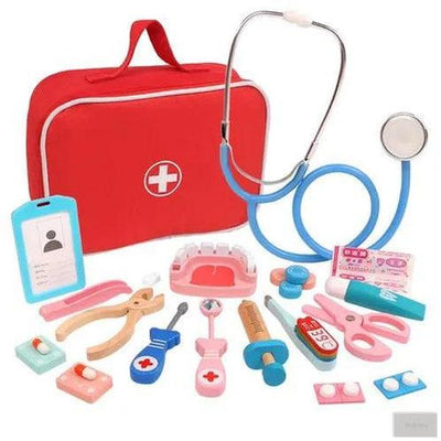 Wooden Pretend Play Doctor Educational Toys