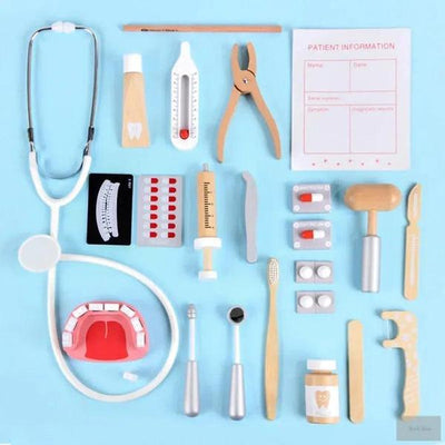 Wooden Pretend Play Doctor Educational Toys
