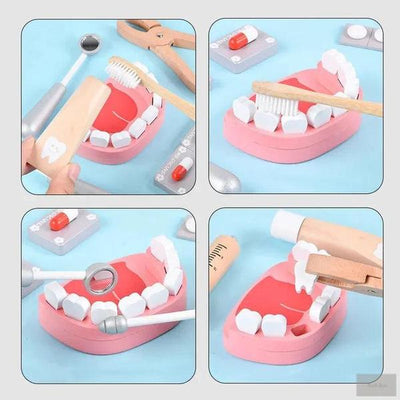 Wooden Pretend Play Doctor Educational Toys