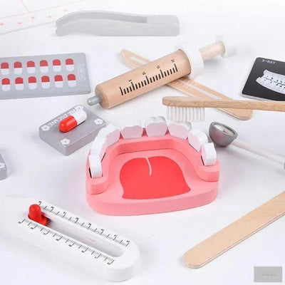 Wooden Pretend Play Doctor Educational Toys