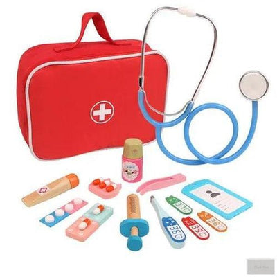 Wooden Pretend Play Doctor Educational Toys