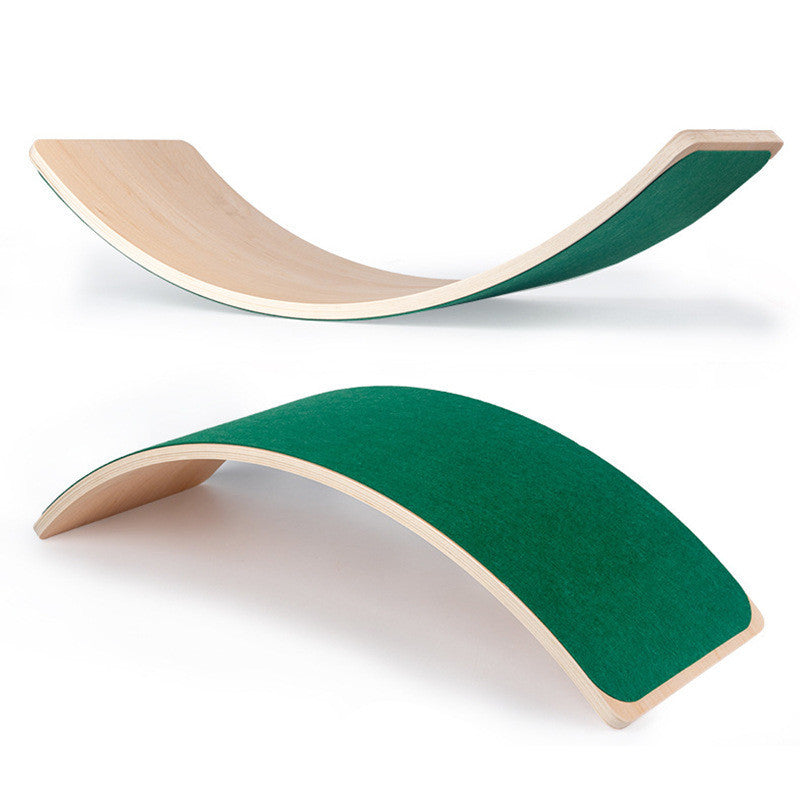 Wooden Balance Board for Kids | Montessori Sensory Training Seesaw | Wooden Wobble Board for Balance & Coordination – 50kg Load Capacity