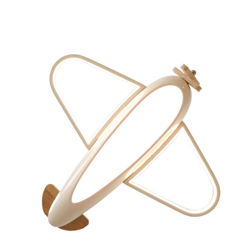 Children’s Aircraft Chandelier | Cream Style Kids Ceiling Light | LED Bedroom Pendant Lamp – 55CM (Cream & Sky Blue Options, 110V–240V)