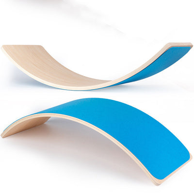 Wooden Balance Board for Kids | Montessori Sensory Training Seesaw | Wooden Wobble Board for Balance & Coordination – 50kg Load Capacity