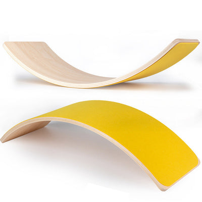 Wooden Balance Board for Kids | Montessori Sensory Training Seesaw | Wooden Wobble Board for Balance & Coordination – 50kg Load Capacity