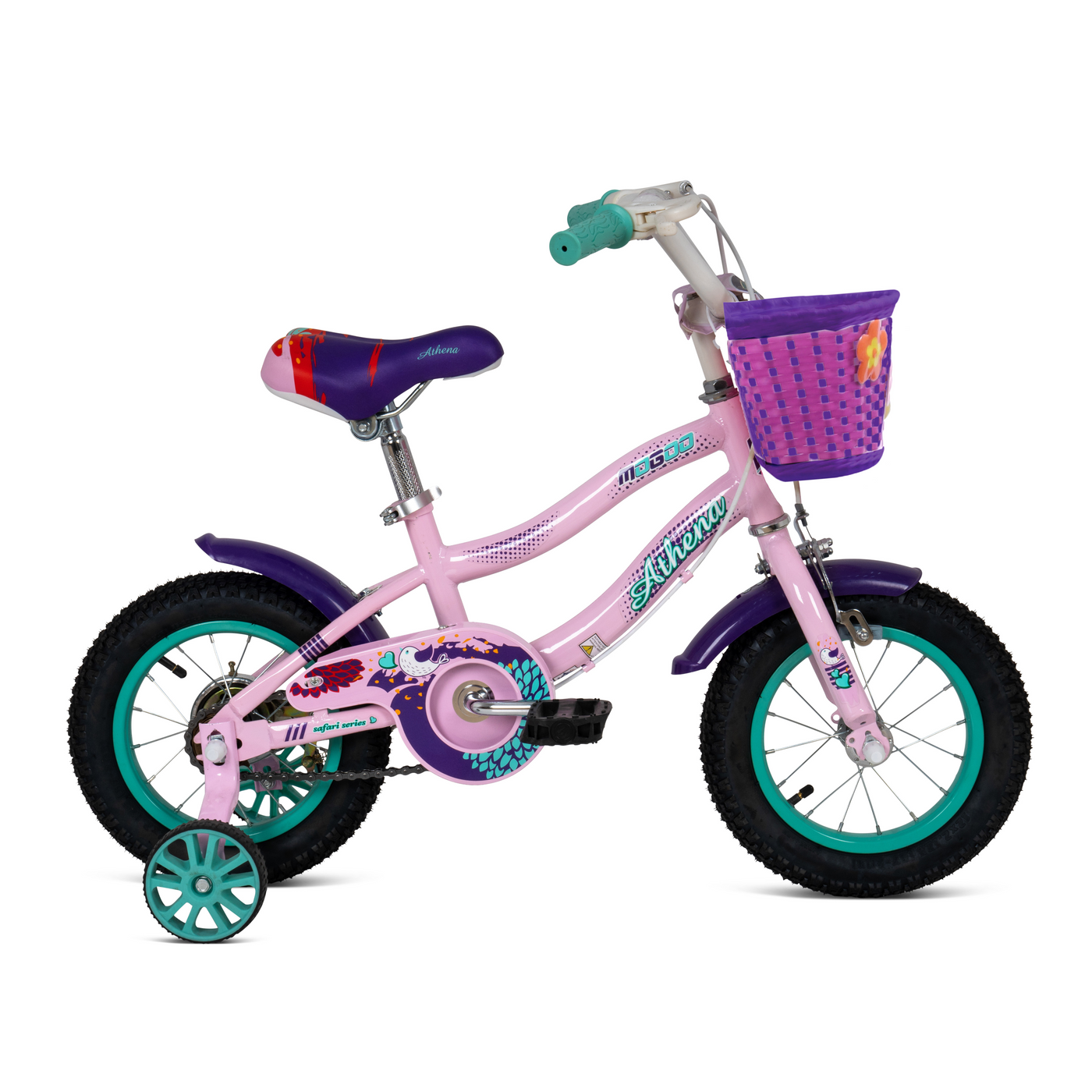 Athena 12" Kids Bicycle - Light Pink